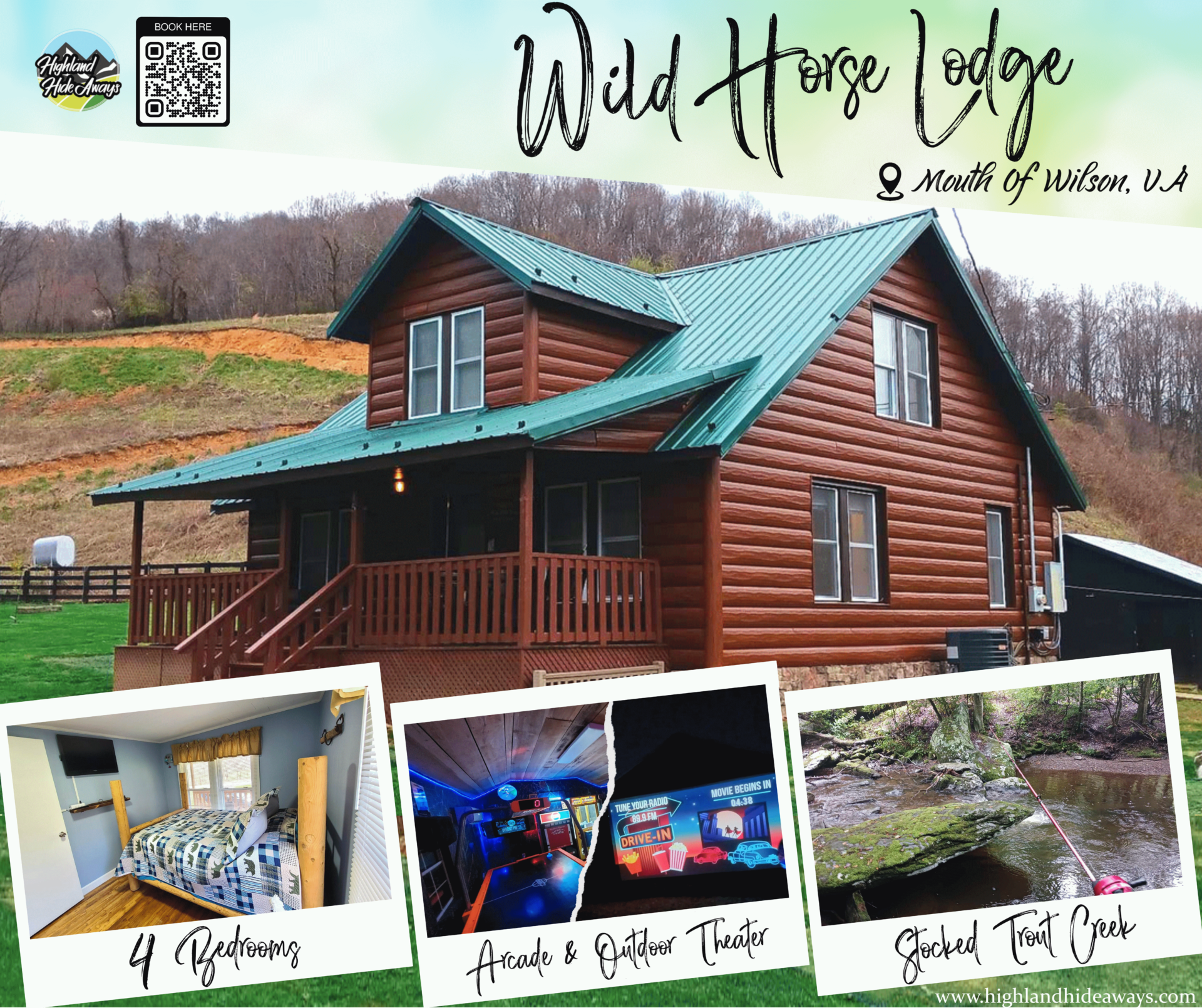 Highland Hideaways – Wild Horse Lodge