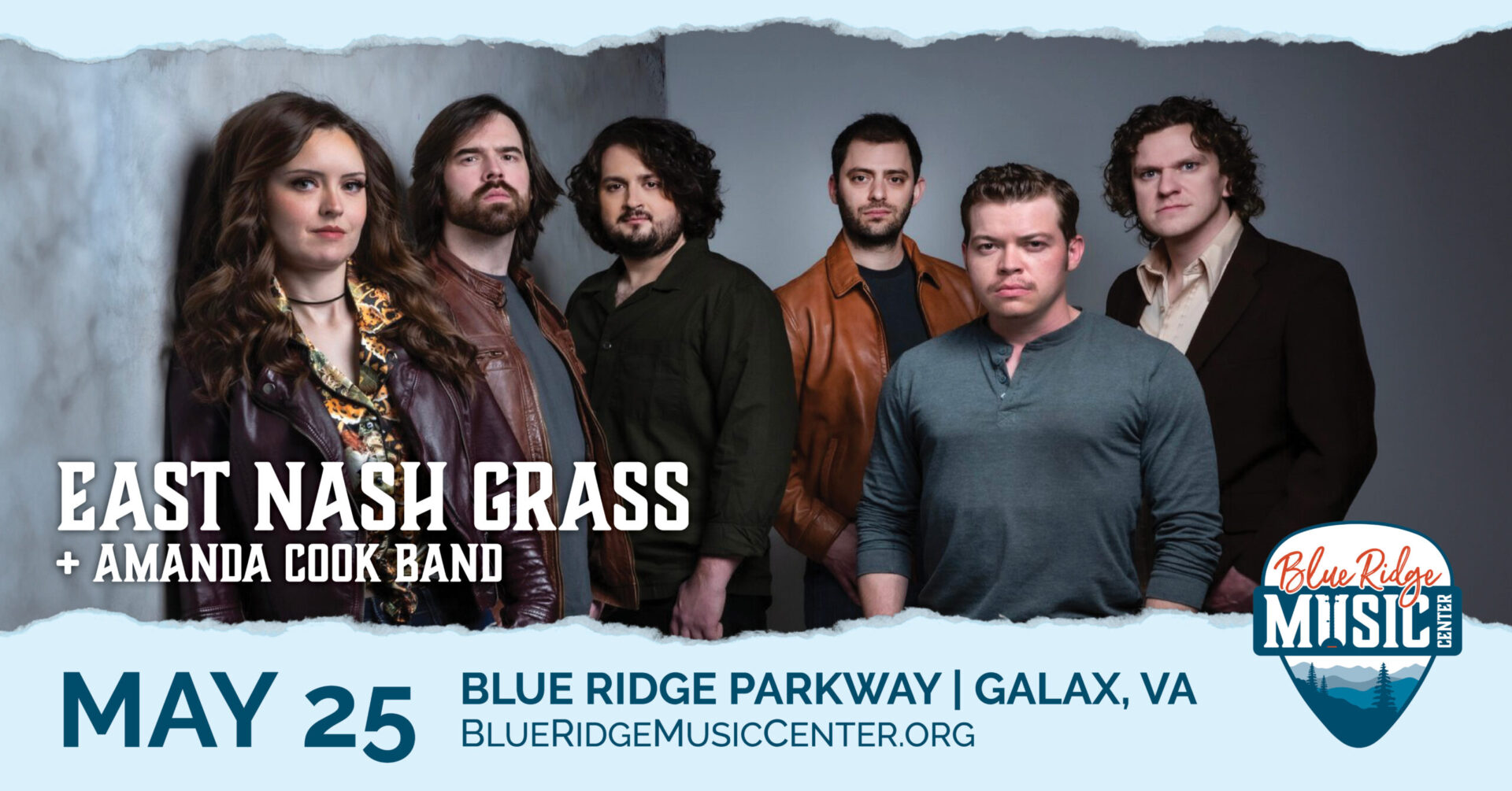East Nash Grass + The Amanda Cook Band at the Blue Ridge Music Center