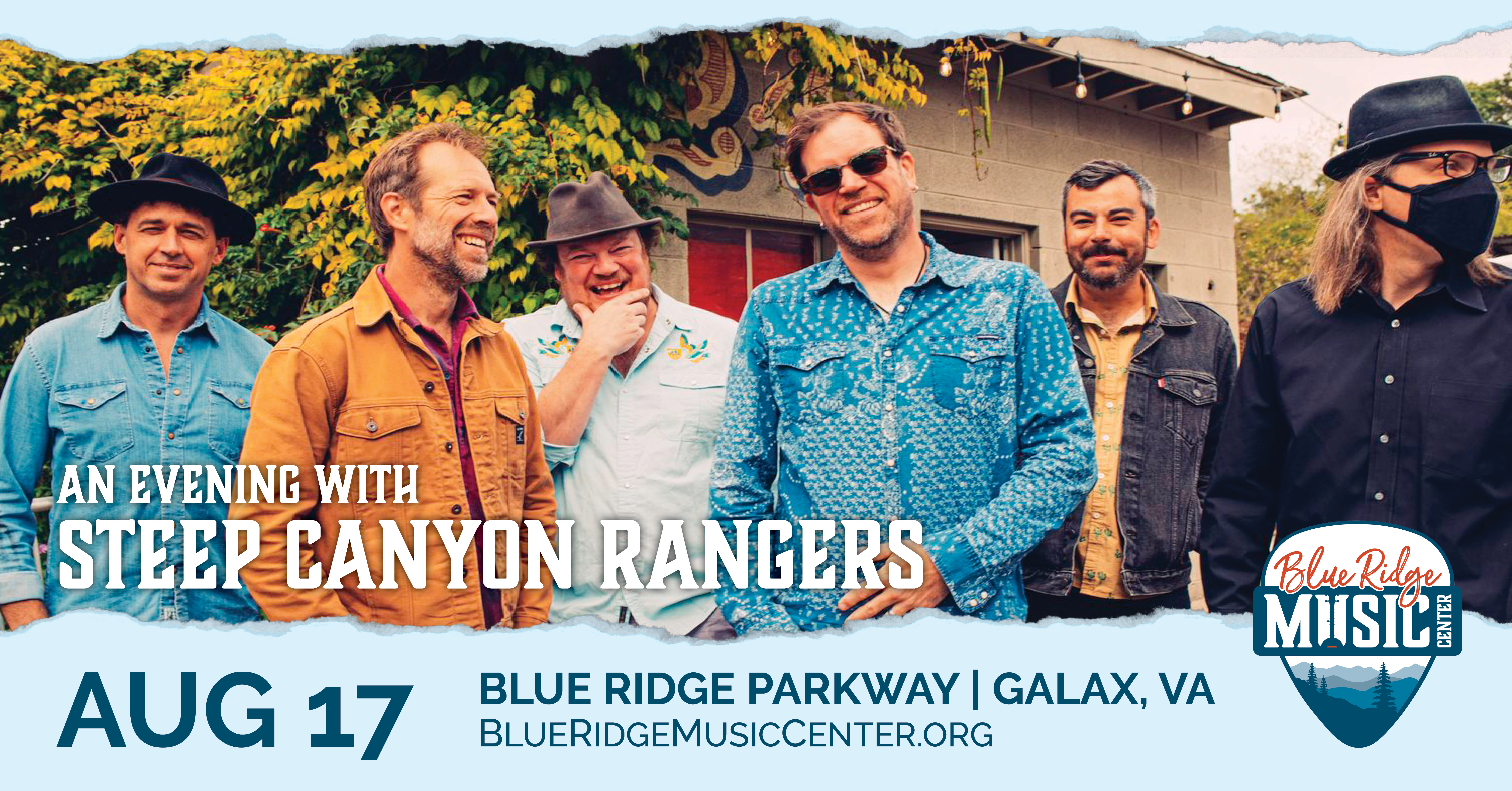 Steep Canyon Rangers at the Blue Ridge Music Center
