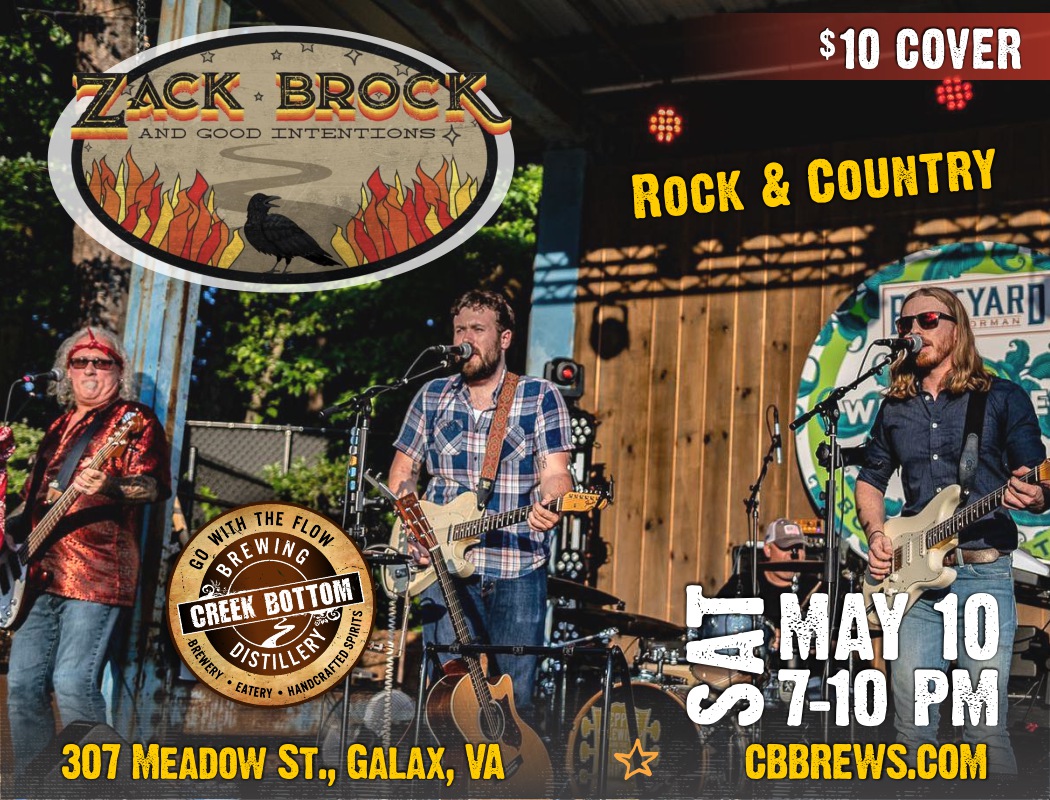 Zack Brock & Good Intentions Rockin CBB!