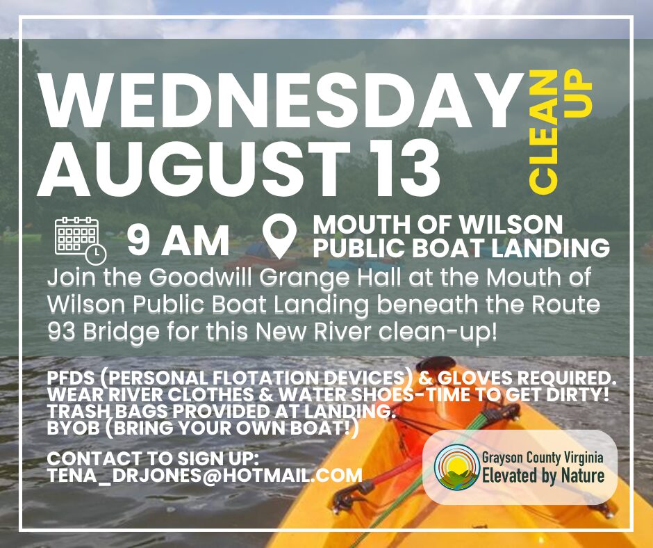 Goodwill Grange Hall River Clean-up at Mouth of Wilson