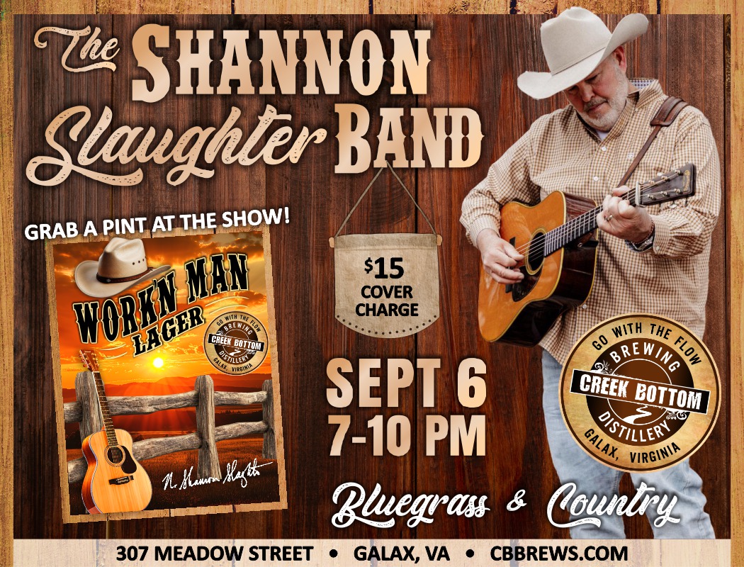 The Shannon Slaughter Band up on the CBB Stage!