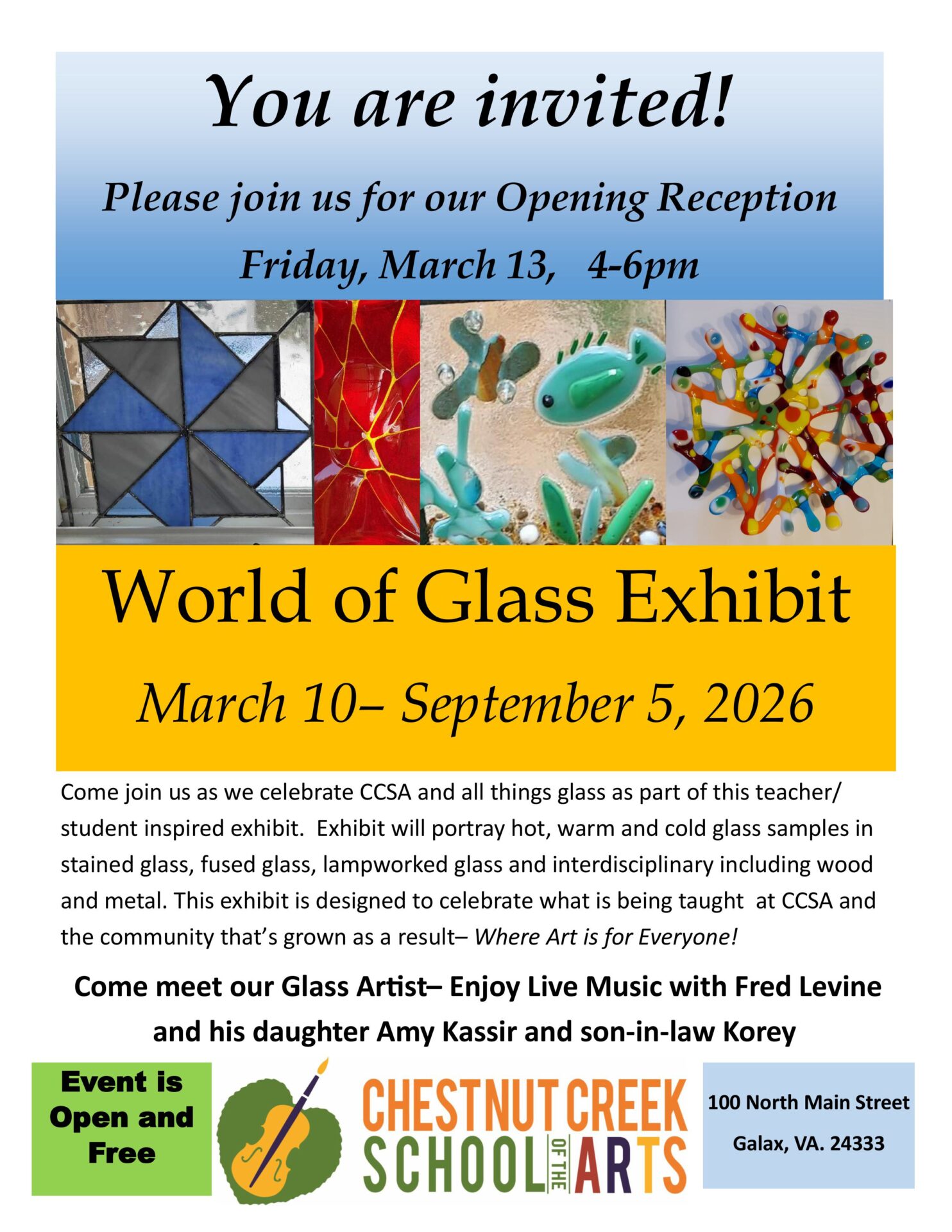 World of Glass Exhibit