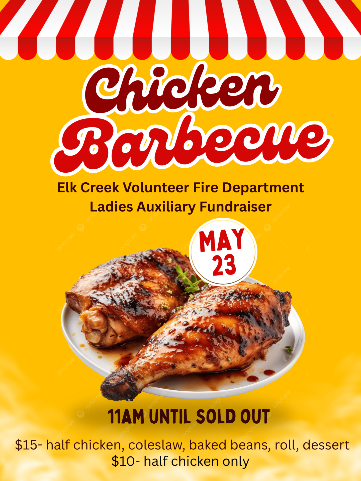 Elk Creek VFD Ladies Auxiliary Chicken BBQ